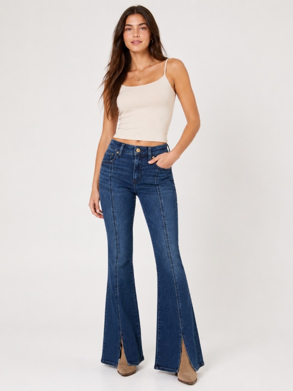 NWOT American Eagle XXS Flare Jean SIZE 00 Regular HIGH RISE